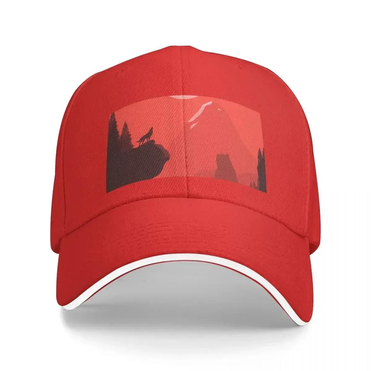 Wolf howling at the moon Bucket Hat Baseball Cap dropshipping hat luxury brand hat Unisex for the sun Ladies Unisexs