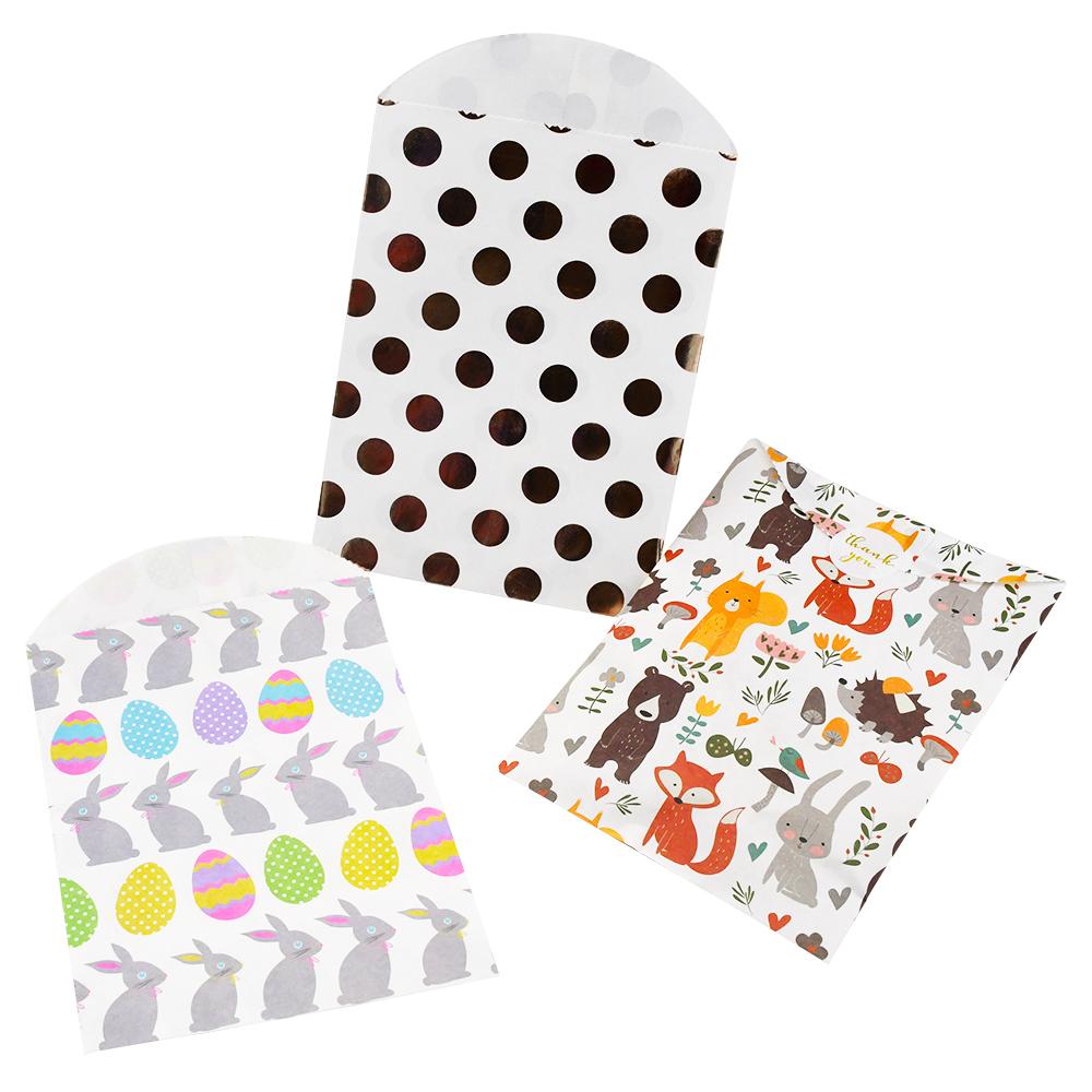 

Новогодний пакет сладкого рождественского печенья X132 A01-30pcs-12x19cm