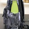 Rucksack mit Graffiti-Print, große Kapazität, Partnerrucksack, Schülerschultasche