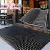 New Rubber Rubber Matting Black Anti Slip Door Rug Modern Style Door Mat Home Kitchen