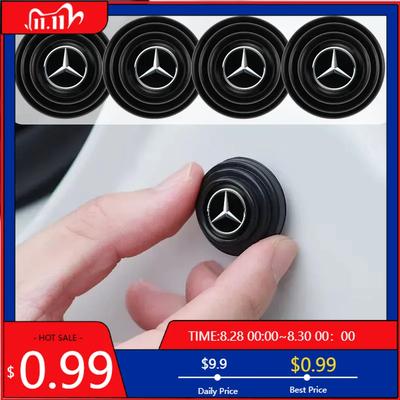 GLC GLB Car Door Shock Absorber Gasket Anti-collision Sticker Pad For Mercedes Benz W204 W205 W203 W211 W212 W213 W210 W124 W16
