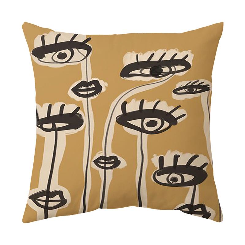 Pillow Abstract Sofa Pillow Cover Printed Cushion Cover Office Cushion Home