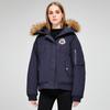 New winter jacket down cotton-padded clothing fashion spot thickened cotton-padded clothing large fur collar cotton-padded jacket outdoor snow clot