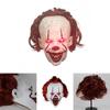 Máscara aterradora de Stephen King para Halloween, disfraz de Joker para hombre, cosplay