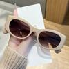 European and American retro style men's and women's fashionable sunglasses trend versatile summer sun shading and UV protection