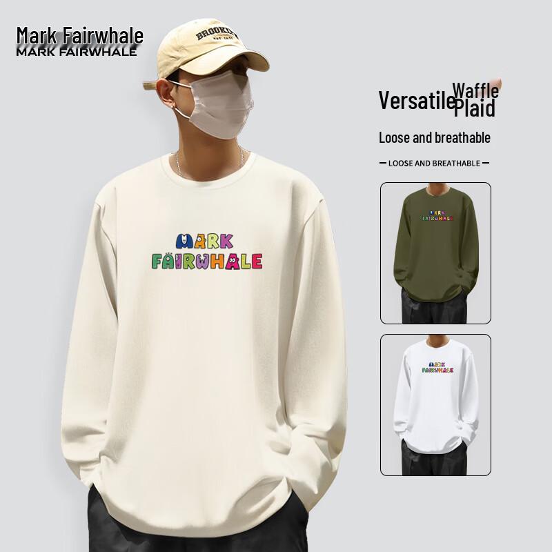 Mark Fairwhale Men s Waffle Knit Long Sleeve T-Shirt L