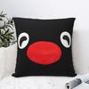 Noot Pingu Smile Square Pillow Cases Penguin Cartoon Cushion Cover Vintage Zipper Decorative Pillowcase for Car 40x40cm