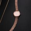 Fashion Rose Gold Woman Watch Luxury Stainless Steel Ladies Watches Small Dial Elegant Female Quartz Bracelet Wristwatch