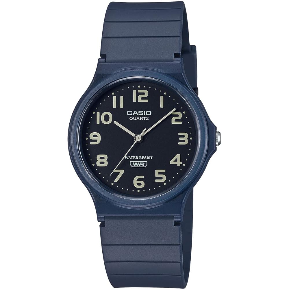 Casio MQ-24UC Women s Standard Analog Watch Navy Lightweight Slim Business Watch