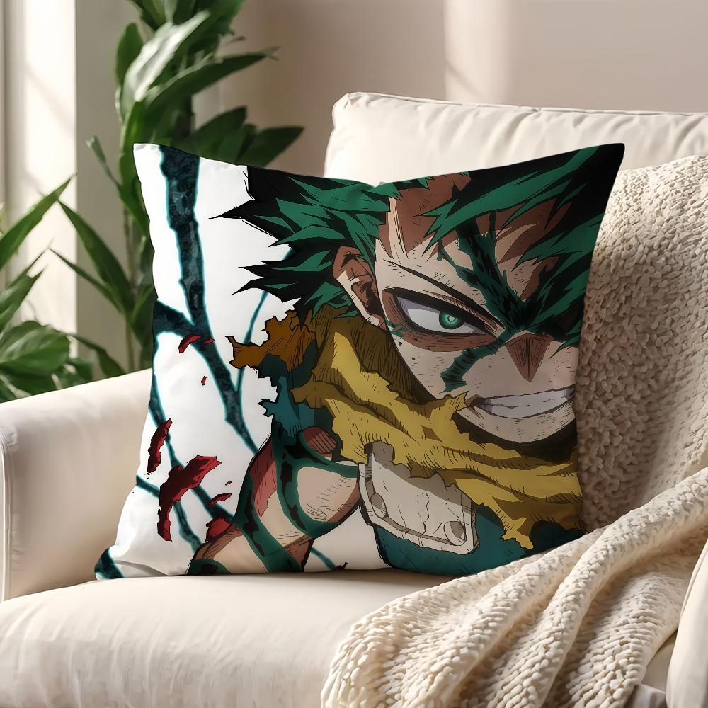 My Hero Academia Anime 8 cushion cover For Pillow Sofa Printing Decoration Room Home Office Coffee Shop Car Nordic Simplicity