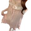 2026 Summer Women's Cloud Cotton Nightgown with Chest Pads, Princess Style Camisole Loungewear.