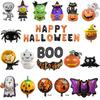Dekoracje Pająki Halloween Balon Foliowy Zabawka Nietoperz Kula Artykuły Halloweenowe Impreza