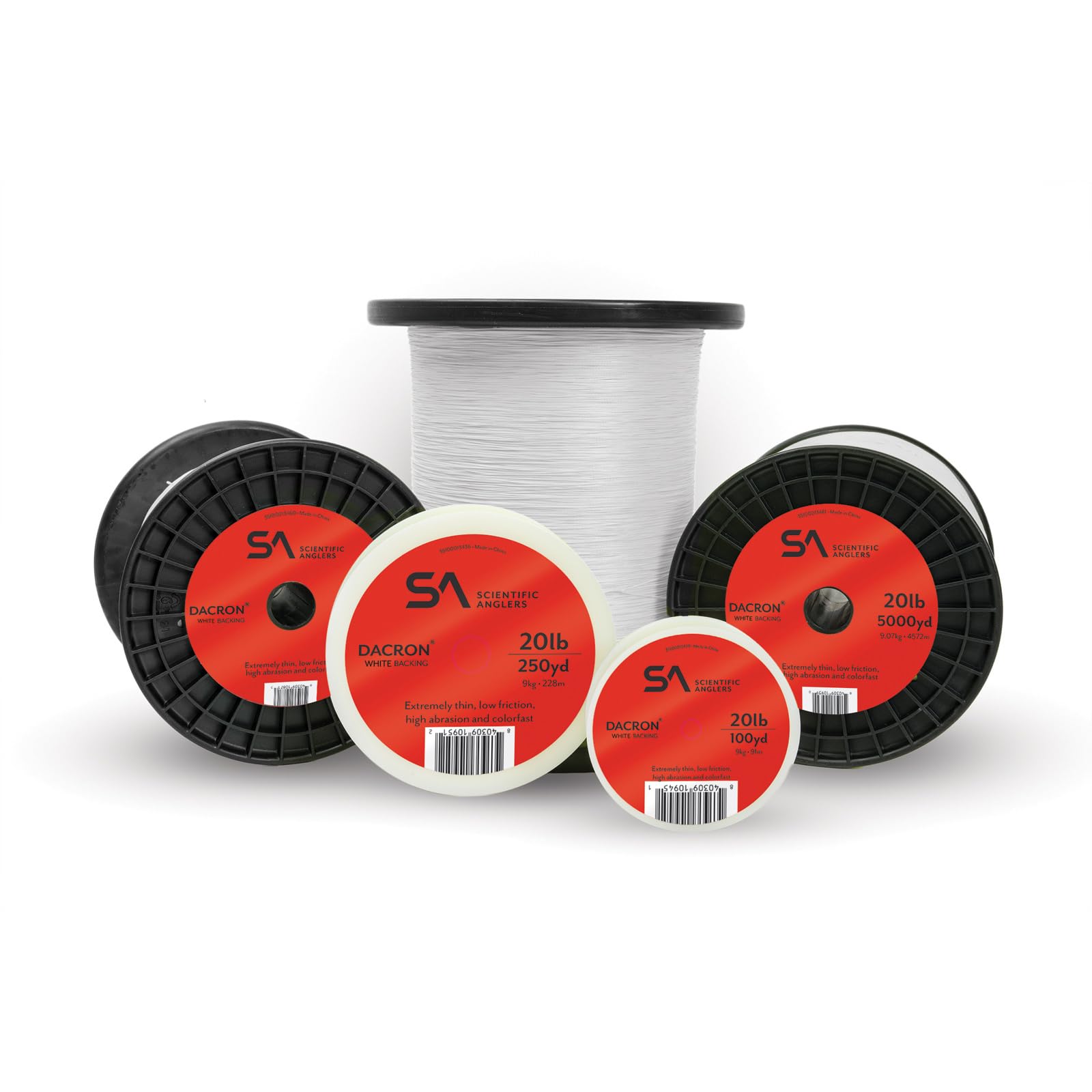 

TIEMCO SA Backing White Line, 100YD, 27LB, белый