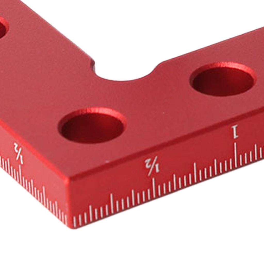 Small Square Center Finder Tool Aluminum Alloy 90 Degree Quick Measuring Square for Woodworking