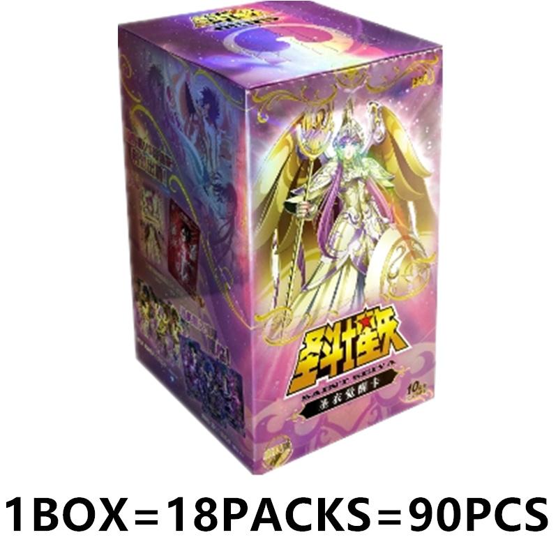 Saint Seiya New Vol.4 Card Box Japanese Anime Cloth Awakening Collection Cards Gold Saints Shining Card Gift Birthday Gift