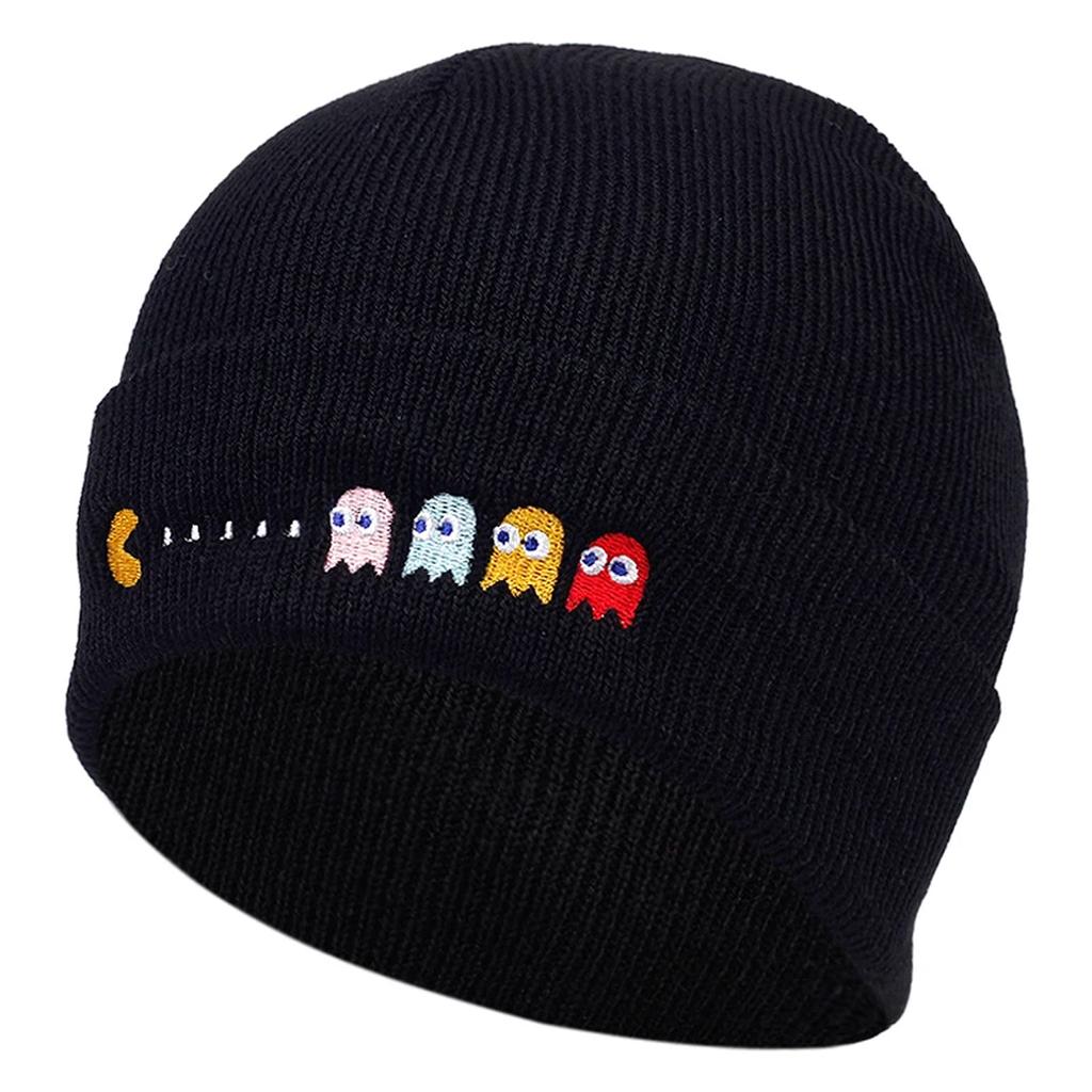 Cute Cartoon Game Embroidered Knitted Hat Men's and Women's Fashionable Outdoor Casual Hats Warm Beanies Cap Designer Caps
