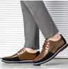 Asifn Leather Casual Size Feet Length Men's Loafers, Oxfords, Lace-Up, Business, Classic, Comfortable, Luxury, Driving, Office, Walking, Moccasins,
