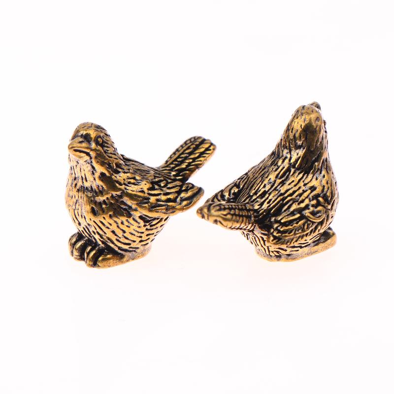 Mini Brass Bird Ornaments Universal Fit For Outdoor Birdbaths & Bowls Durable Weather-Resistant Bird Bath Accessories