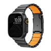 רצועת סיליקון מגנטית מטיטניום לשעון Apple Watch Ultra 3/2 49 מ"מ סדרה 11 10 46 מ"מ רצועת מתכת ל-Iwatch 9 8 7 45 מ"מ 6 SE 5 44 מ"מ