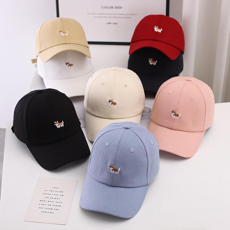 Baseball Cap Spring And Autumn Women'S Hard Top Cute Fashion Men'S Cap Versatile Embroidered Hat Shade Summer