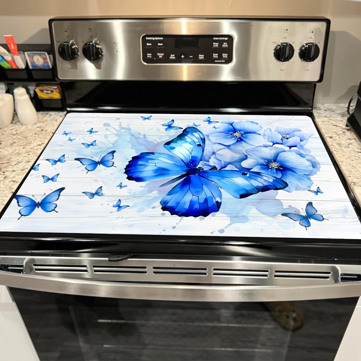 

1 шт. резиновый коврик для сушки с принтом бабочки для кофейни, ресторана, кухни, ковер, скатерть, коврик для стола из диатомовой грязи, коврик для питомца, кофейная посуда 30*40