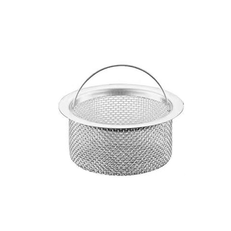

1/2/3Pcs Stainless Steel Kitchen Sink Strainer Thickened Anti Clog Drain Filter Leak Proof Mesh For Sink Basket Debris Catcher