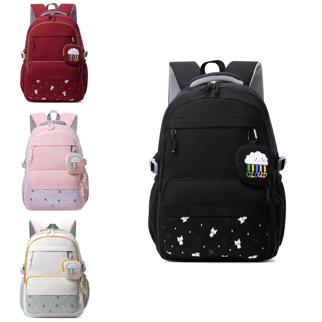 Stylish And Versatile Backpack For School And Travel With Large Capacity In Green