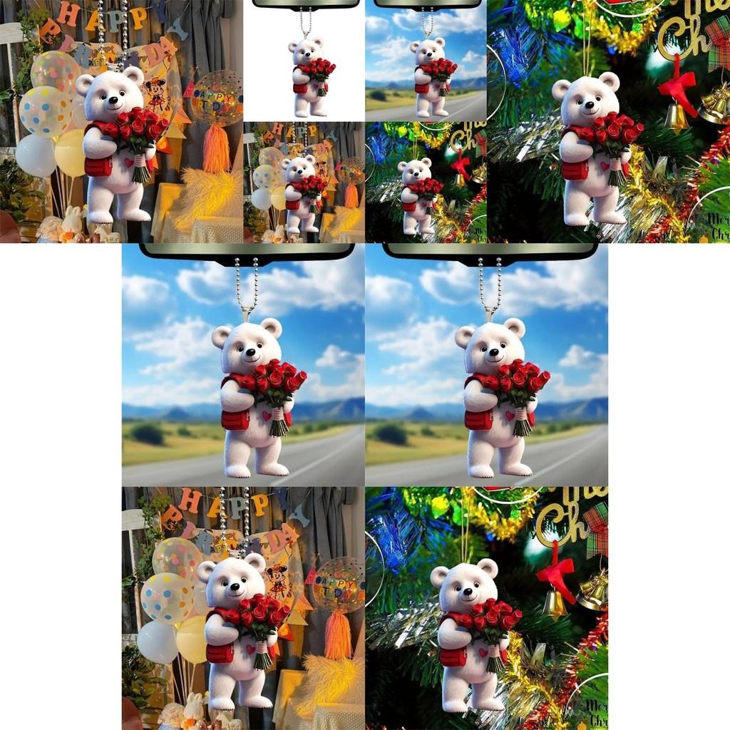 Acrylic Valentines Day Car Decor With Minimalist Style For Gift Car Interior Accessory