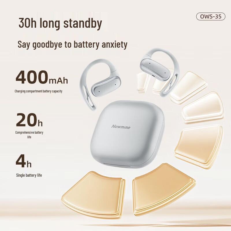 Newsmy OWS-35 Hi-Res Ear-hook Bluetooth Headphones