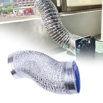 6Inch Aluminum Dryer Vent Tube Dryer Duct Fire-proof Heat Resistant Ventilation Smoke Pipe Exhaust Duct 1.5/3.0M