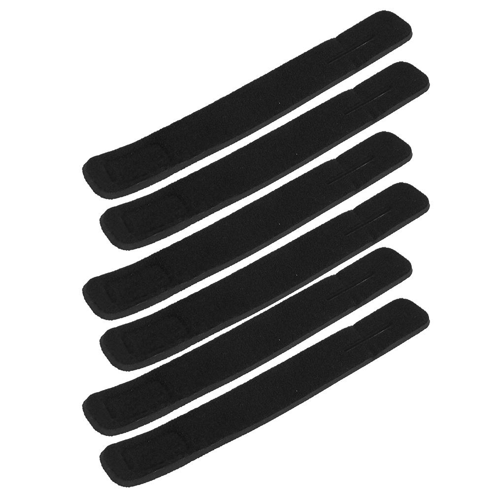 6pcs   Bag Soft Elastic Fishing Rod Belt Holders Outdoor Adjustable Fishing Tackle Tie Strap