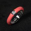 Anello in Argento 925 Creativo Retrò Smalto Colorato Anello Minimalista Fiore Femminile Per Donne Matrimonio Festa Fidanzamento Gioielli Regalo