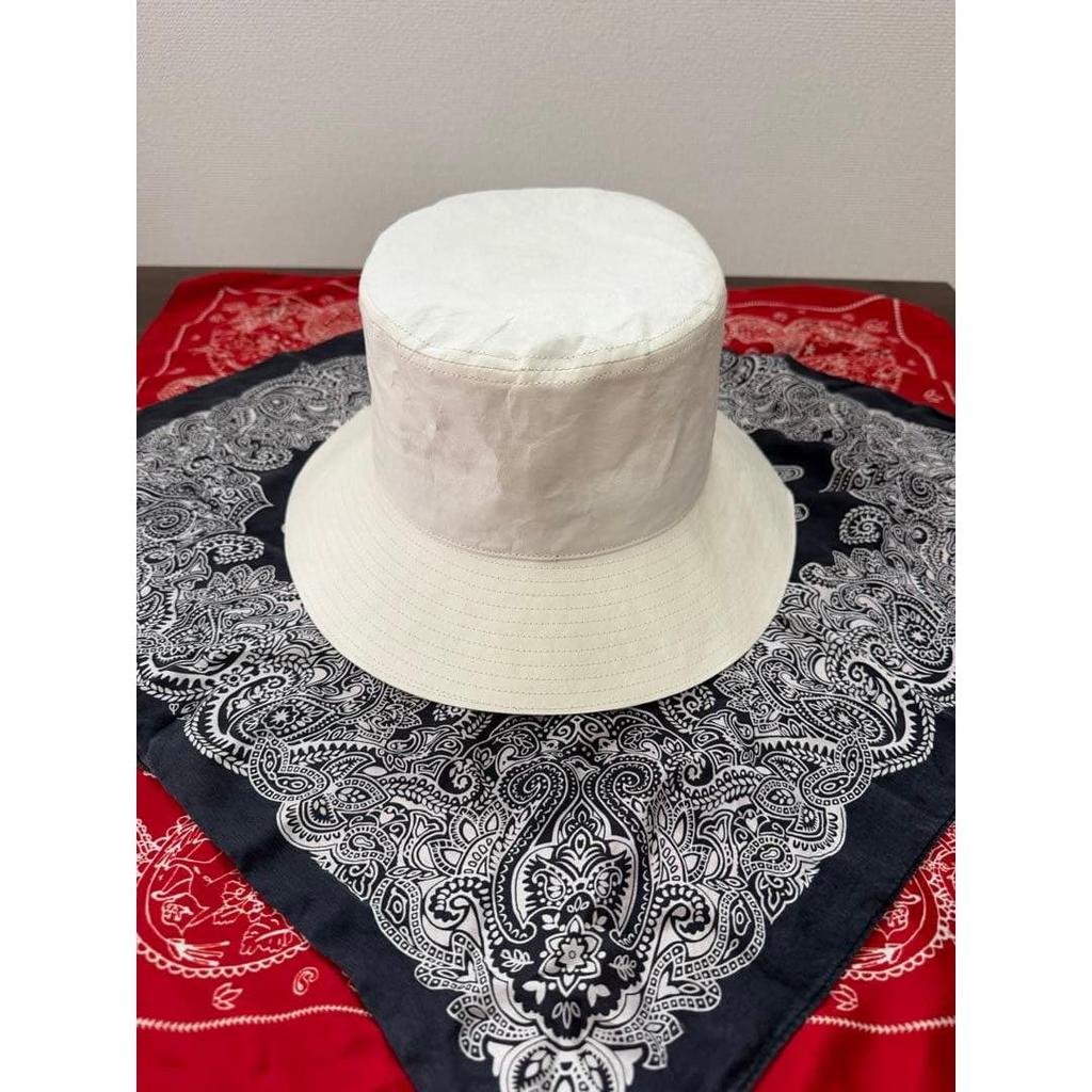 Used CA4LA Kashira Japanese Paper Bucket Hat Washable White