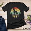 Great Dane Dog Sunset Vintage Retro Great Dane Silhouette Unisex T-shirt