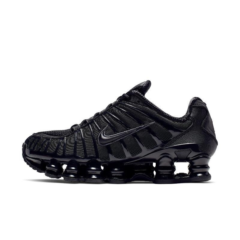 Nike Women s Breathable Air Column Sneakers Summer Cushioning High Heels Sport Shoes NIKE SHOX TL AR356 35.5 чёрный