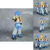 Dragon Ball Gogeta Yellow And Blue Hair Raise Hand Thumbs Up Posture Model For Gift And Collection