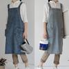 Very Berry Just Put It On Denim Apron, Unisex, Dark Blue