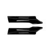 1pair Front Bumper Lip Splitter Spoiler For BMW F10 F11 M Sport 5 Series 520i 530i 2011-2017 Front Diffuser Body Kits Tuning
