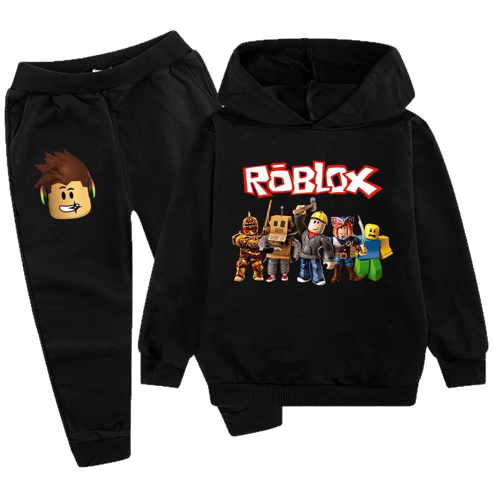 Kinder Cartoon Kapuzenpullover & Jogginghosen Set - 8 Farben erhältlich, Frühling/Herbst