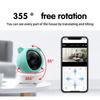 Baby monitor Bluetooth 2K telecamera ad alta definizione ninna nanna multifunzionale, baby monitor