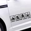 Love Camping, Love Life. Car Sticker Decoration Waterproof For Window And Bumper Stickers Of Cars, Trucks And Motorcycles