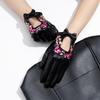 Women's Sheepskin Genuine Leather Gloves Spring and Autumn Short Fashion Accessories and Clothing Gloves