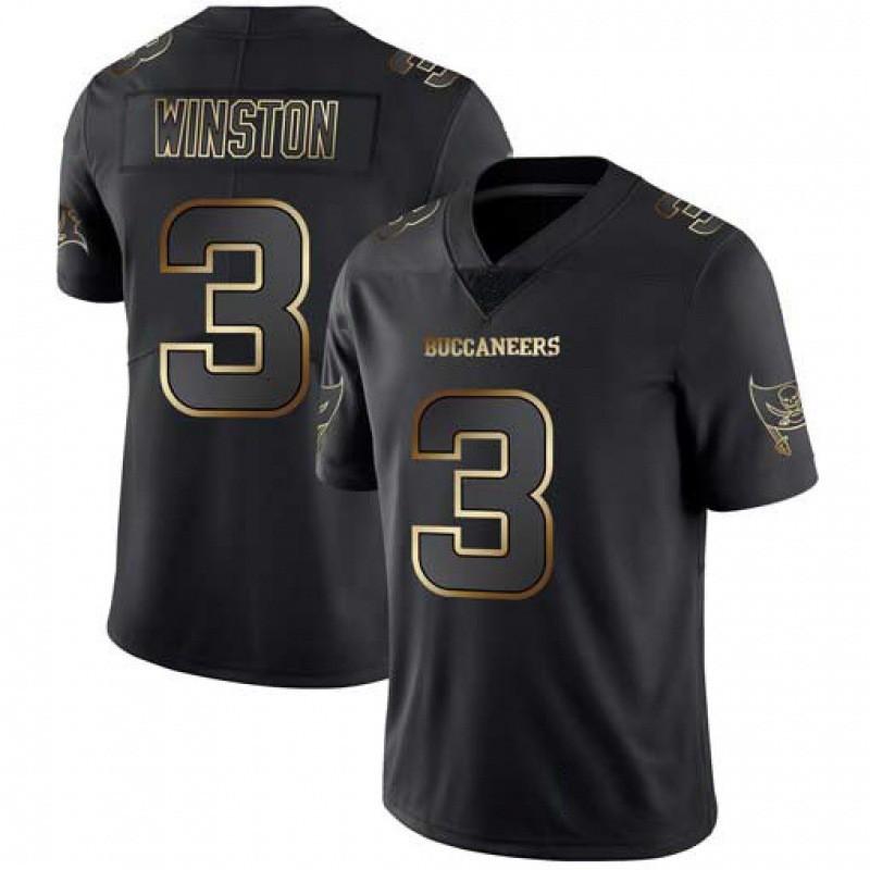 Mens Cotton Blend Rugby Jersey Team Colors 17 Allen 3 Winston 9 Stafford 13 Marino Sportswear Training Game