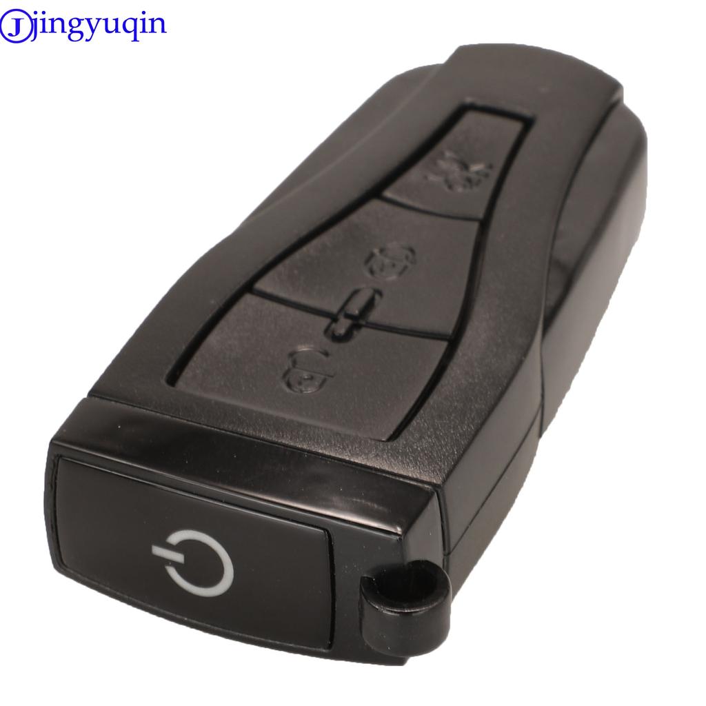 Jingyuqin Replacement Smart Remote Car Key Fob 3 Buttons 434MHZ With ID46/PCF7941 Chip For MG MG550 MG6