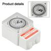 Simplified Operation Analog Time Controller at AC220V Perfecting Your Daily Routine in Kitchen or Business Settings