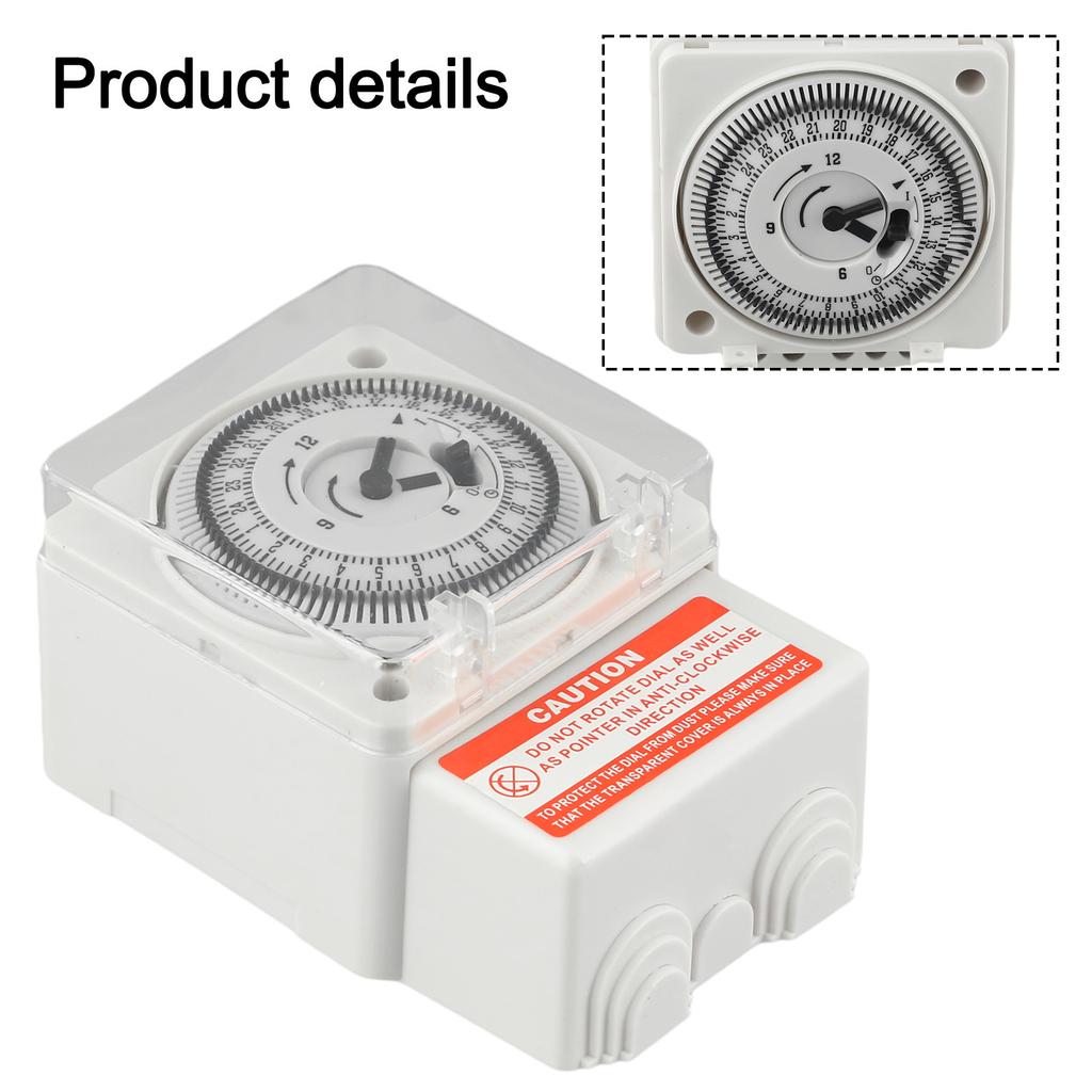 Simplified Operation Analog Time Controller at AC220V Perfecting Your Daily Routine in Kitchen or Business Settings