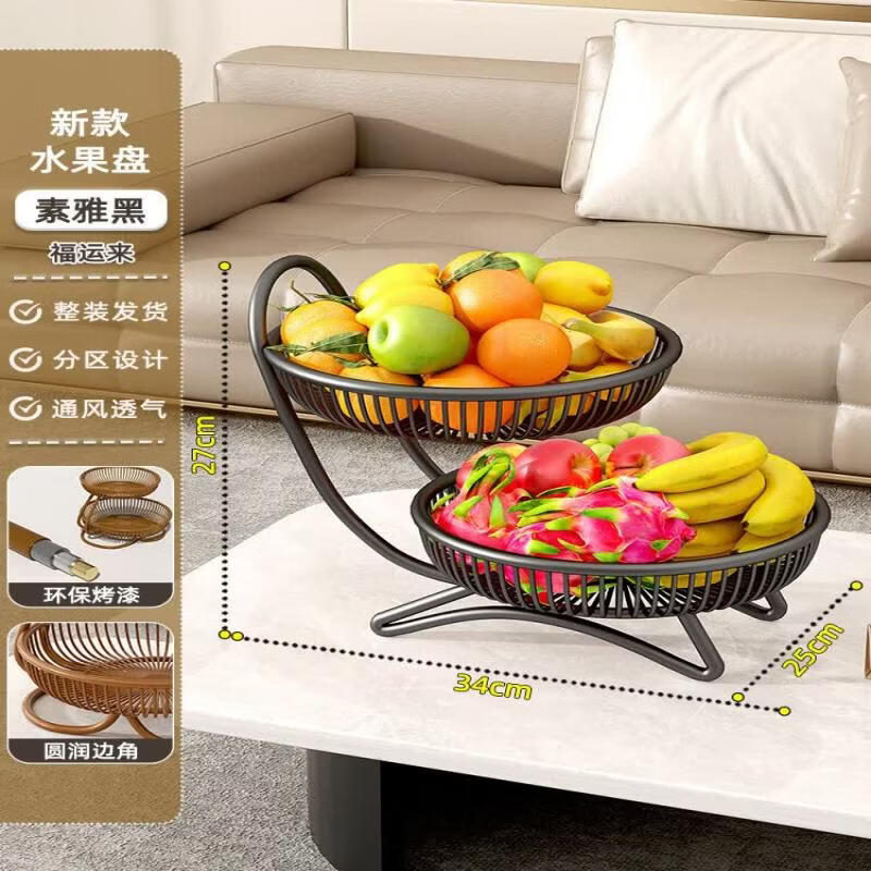 Melamine Fruit & Snack Display Tray