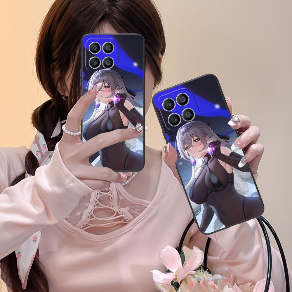 HSR Bronya Mattes TPU Handyhülle für Honor 90 80 70 60 50 30 20 10 9 8 7 Pro S SE Lite 5G Bunte Druckabdeckung