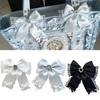 Cute Sweet Gothic Lolita Bow Hair Clip Y2K Black Lace Ribbon Bow Hair Jewelry Bow Hairclip DIY Accessory Pain Bag Decoration