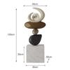 Luxury Large Floor Lamp Modern Art Sculptures & Figurines Nordic Groot Ornaments Interior Office Living Room Decorations Gift